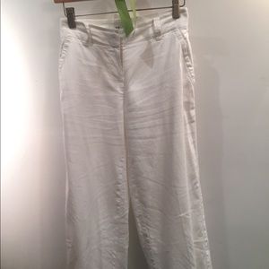 Vineyard Vines white linen pants. Sz 2.